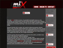 Tablet Screenshot of mixtv.rs